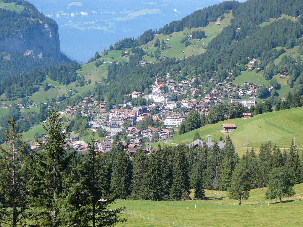 Chalet Acheregg Wengen Chambre photo