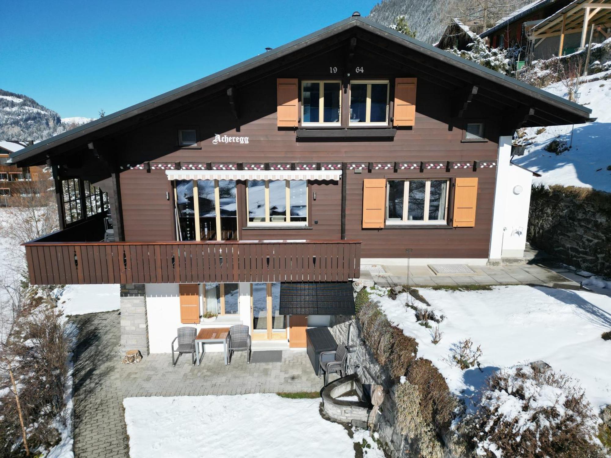 Chalet Acheregg Wengen Extérieur photo