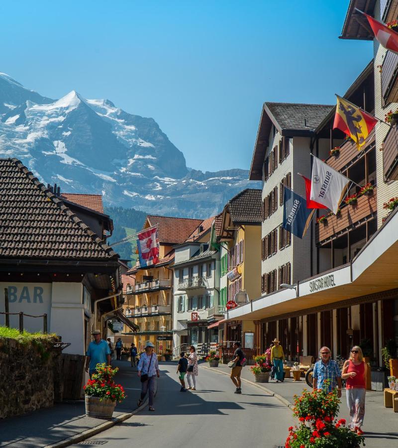 Chalet Acheregg Wengen Extérieur photo