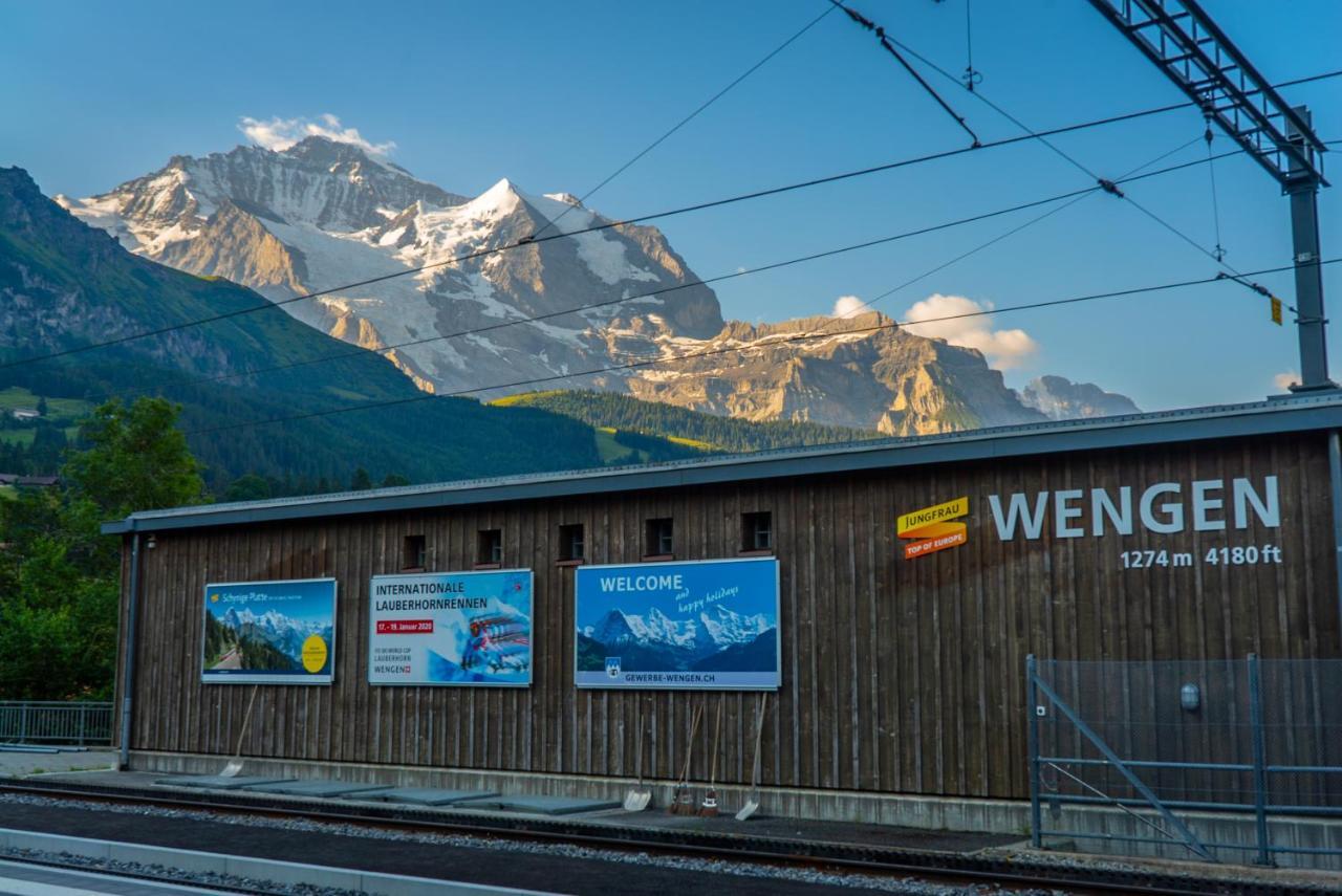Chalet Acheregg Wengen Extérieur photo