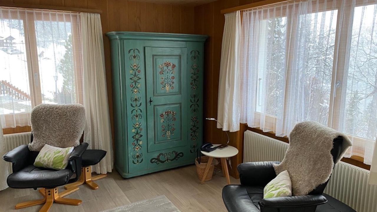 Chalet Acheregg Wengen Extérieur photo